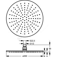 Душ верхний ideal standard b9443aa