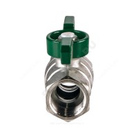 Кран шаровой латунь хром r251w ду 32 ру35 вр бабочка giacomini r251wx026