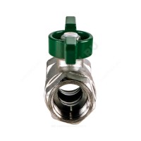 Кран шаровой латунь хром r251w ду 32 ру35 вр бабочка giacomini r251wx026
