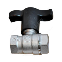 Кран шар лат хр ду25 ру35 м/м т-рук giacomini r251x055