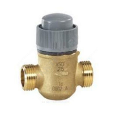 Клапан регулирующий латунь vsmf-2 ду 25 ру16 kvs=8м3/ч honeywell vsmf-225-8.0p