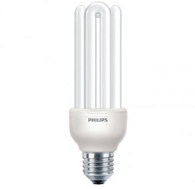 Лампа люминесцентная компакт. genie 23w ww e27 220-240v 1pf/6 philips 929689153103 / 871869646127300