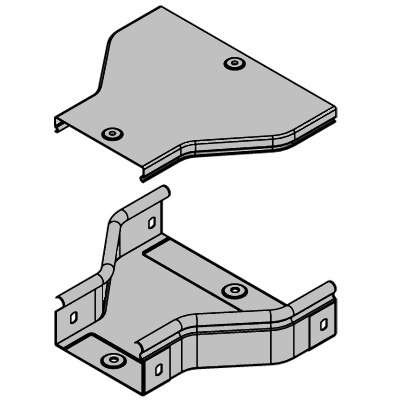 Переходник для лотка rrc 200/100 h80 дкс 36284