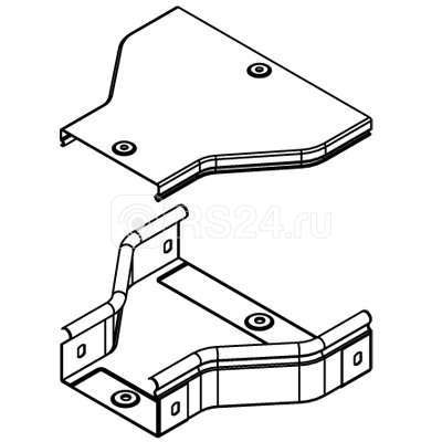 Переходник для лотка rrc 150/100 h80 дкс 36282