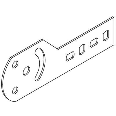 Пластина крепежная gsv h100 дкс 30015