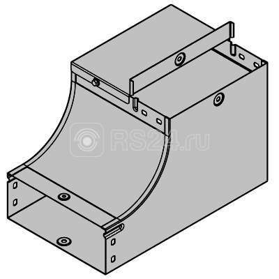 Угол для лотка вертикальный внутренний прав. 90град. 100х80 cssd 90 дкс 37042