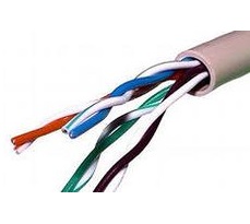 Кабель ftp 4х2х0.52 кат.5 омедн. алюм. (м) cabletech