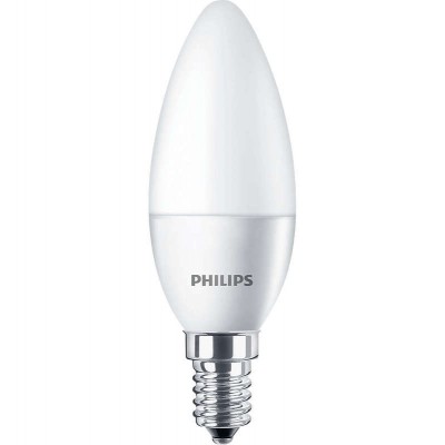 Лампа светодиодная ess LED candle 5.5-50вт свеча e14 827 b38 nd fr мат. philips 929001811007 / 871869676327800