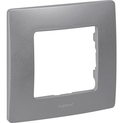 Рамка 1-м Etika алюм. IEK 672551