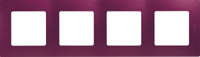 Рамка 4-м Etika сливовый IEK 672564