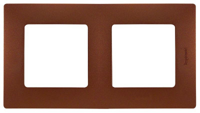 Рамка 2-м Etika какао IEK 672572