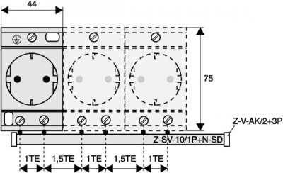 Розетка Z-SD230 EATON 266875