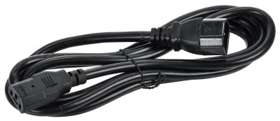 Кабель электропит. PDU 3х1.5 2м с разъемами С13-C14 ITK PC-C13C14-2M