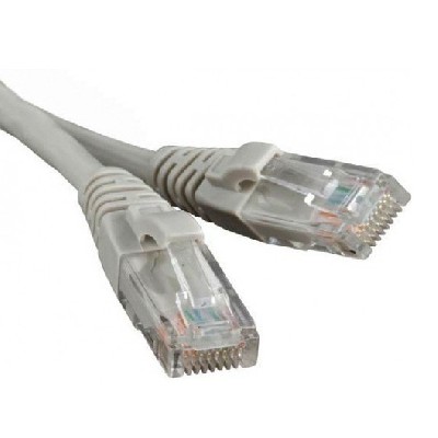 Патч-корд pc-lpm-utp-rj45-rj45-c5e-1m-gy utp кат.5е 1м сер. hyperline 17747