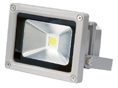 Прожектор светодиод. pfl-10w/cw/gr jazzway 4690601001276