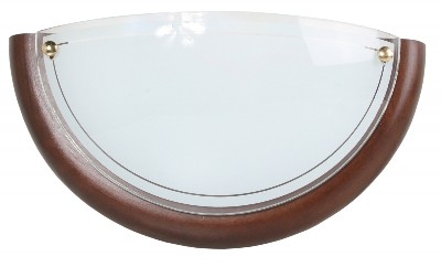 Светильник ozcan cide 1х60w d30cm 1/2 дерево венге 1803-1/2