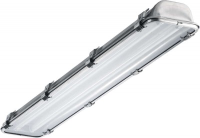 Светильник лл 236 inox 2х36вт g13 ip65 ст 1077000070