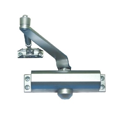 Доводчик для двери весом 65-85кг бел. falcon eye fe-b4w