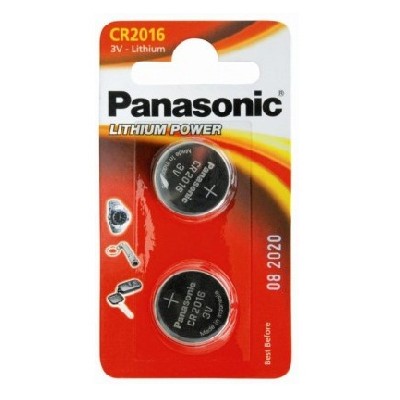 Элемент питания cr 2016 bp-2 (блист.2шт) panasonic 5025232060665 не вып