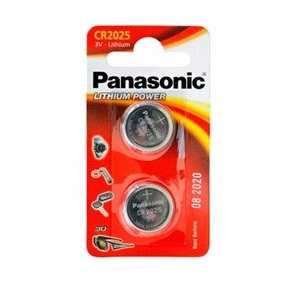 Элемент питания cr 2025 bp-2 (блист.2шт) panasonic 5025232060672 не вып