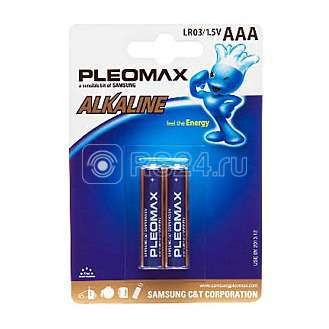 Элемент питания алкалиновый LR LR03 BP-2 (блист.2шт) Pleomax C0008045