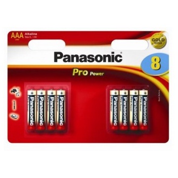 Элемент питания lr03 standard/everyday 8bp(w) (блист.8шт) panasonic 5410853048015 не вып