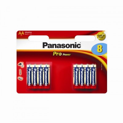 Элемент питания lr6 pro power 8bp (w) (блист.8шт) panasonic 5410853039945 не вып