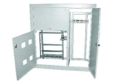 Щит этажный 4кв. (корпус) basic ekf mb05-06-00