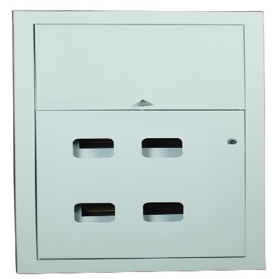 Щит этажный 4кв. без слаботочного отсека basic ekf mb05-06-02