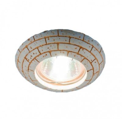 Светильник verona 51 25 20 неповорот. mr16 античный камень италмак it2071