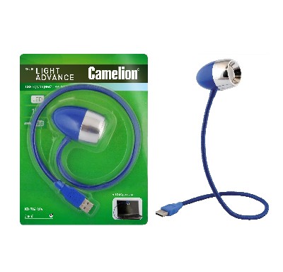 Светильник-usb LED kd-784 c06 1вт 5в син. camelion 11885 не вып