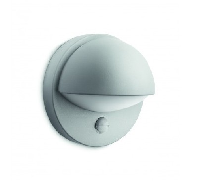 Светильник 16246 wall lantern grey 1x12w 230v philips 915002145903