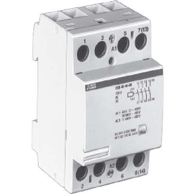 Контактор модульный ESB-40-40 40А AC1 катушка 110BAC/DC ABB GHE3491102R0004