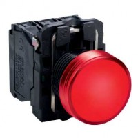 Лампа светосигнальная d22мм 24В красн. SchE XB5AVB4