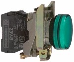 Лампа сигнальная 22мм 24В зел. SchE XB4BVB3