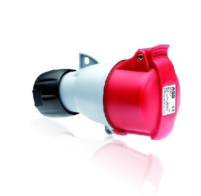 Розетка кабельная 16а 3p+e ip44 abb 2cma193523r1000