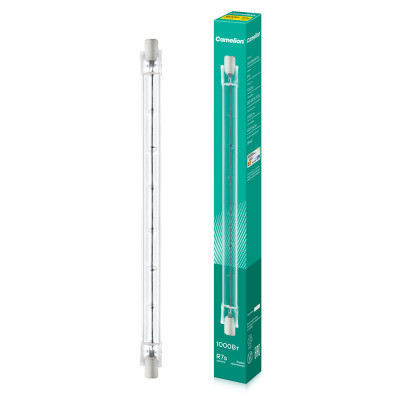 Лампа галогенная J189 1000Вт линейная R7s 3000К 240В лин. 189мм Camelion 2938