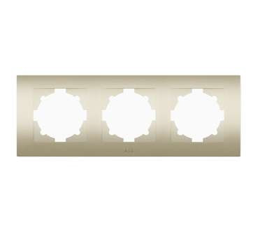 Рамка 3-м cosmo титаниум abb 612-011400-227