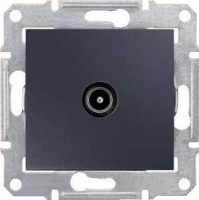 Коннектор TV Sedna оконечн. графит SchE SDN3201670