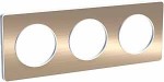 Рамка 3-м Odace бронза SchE S52P806L