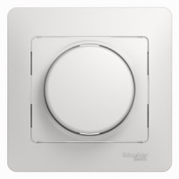 Светорегулятор (диммер) СП Glossa 600Вт/В.А универс. в сборе бел. SchE GSL000136