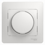 Светорегулятор (диммер) СП Glossa 600Вт/В.А универс. в сборе бел. SchE GSL000136