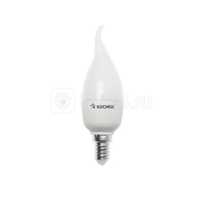 Лампа светодиодная LED cw 7вт 220в e14 4500к космос lksm_led7wcwe1445