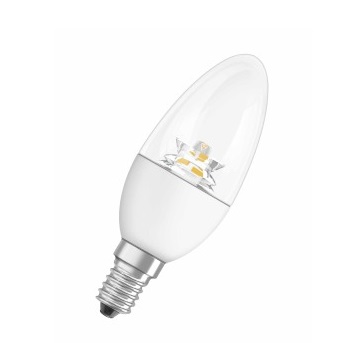 Лампа светодиодная star classic b 40 6w/827 220-240v cs e14 osram 4052899215016