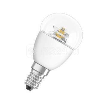 Лампа светодиодная star classic p 40 6w/827 6вт шар 2700к тепл. бел. e14 470лм 220-240в osram 4052899214989