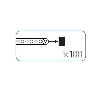 Заглушка для Дюралайта 13мм (уп.100шт) Космос KOC-DL-CP13