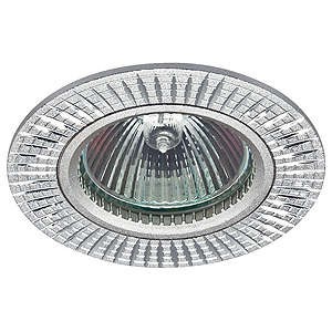 Светильник KL32 AL/SL 50Вт GU5.3 MR16 12/220В d80мм точечный алюм. серебр. ЭРА C0043813