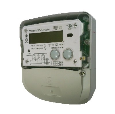 Счетчик агат 3-4.60.5 (стэ 561/п60-т-4р-5i-к4) 3ф 5-60а 1 класс точн. 2 тариф. 4 пров. жки rs485 irda винт моск. вр. мзэ