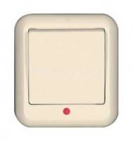 Выключатель 1-кл. ОП Прима 6А IP20 с индикацией сл. кость (опт. упак.) SchE A16-046-S