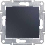 Выключатель 1-кл. СП Sedna 10А IP20 (сх. 1) 250В механизм графит SchE SDN0100170